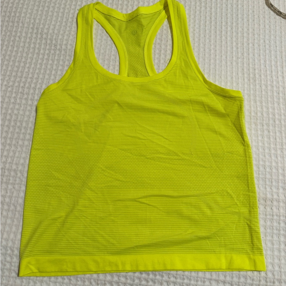 Lululemon Bright Yellow Women's Tank Top